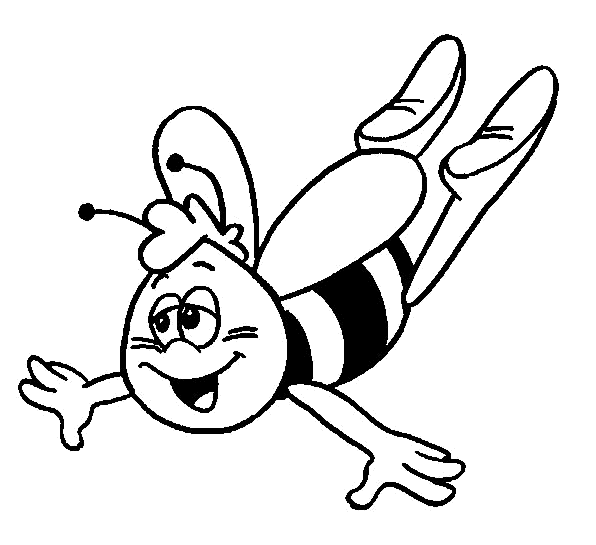 Malvorlage: Biene Maja (Karikaturen) #28393 - Kostenlose Malvorlagen zum Ausdrucken