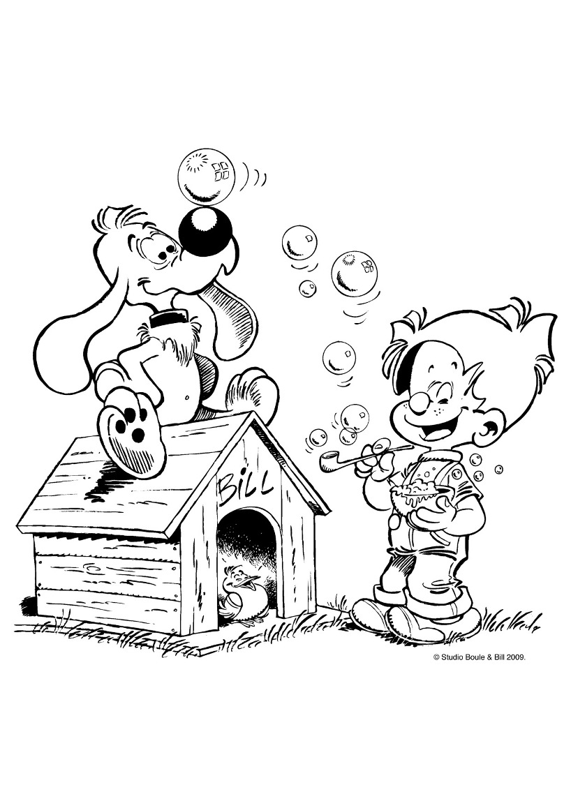 Malvorlage: Billy und Buddy (Karikaturen) #25341 - Kostenlose Malvorlagen zum Ausdrucken