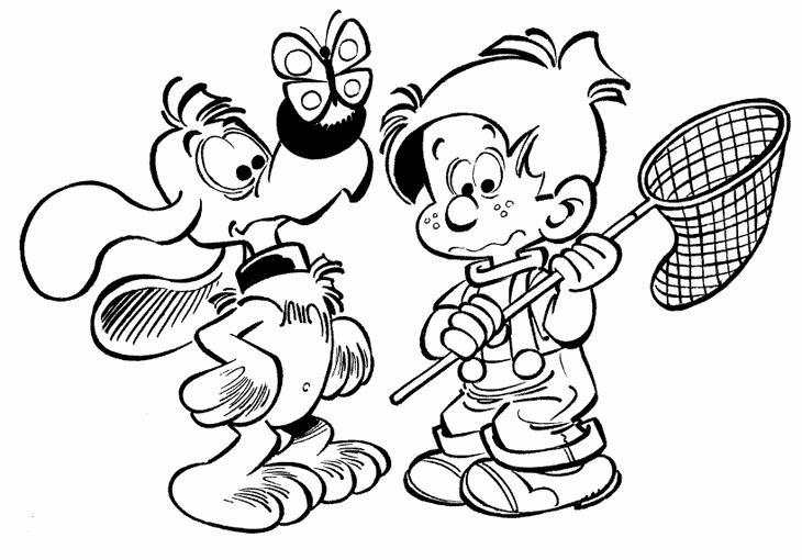 Malvorlage: Billy und Buddy (Karikaturen) #25347 - Kostenlose Malvorlagen zum Ausdrucken