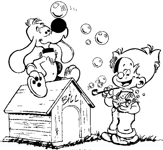 Malvorlage: Billy und Buddy (Karikaturen) #25383 - Kostenlose Malvorlagen zum Ausdrucken