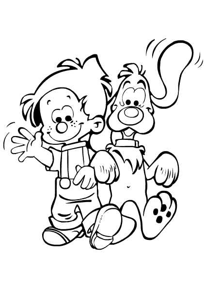 Malvorlage: Billy und Buddy (Karikaturen) #25422 - Kostenlose Malvorlagen zum Ausdrucken