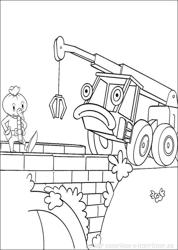 Malvorlage: Bob der Baumeister (Karikaturen) #33134 - Kostenlose Malvorlagen zum Ausdrucken