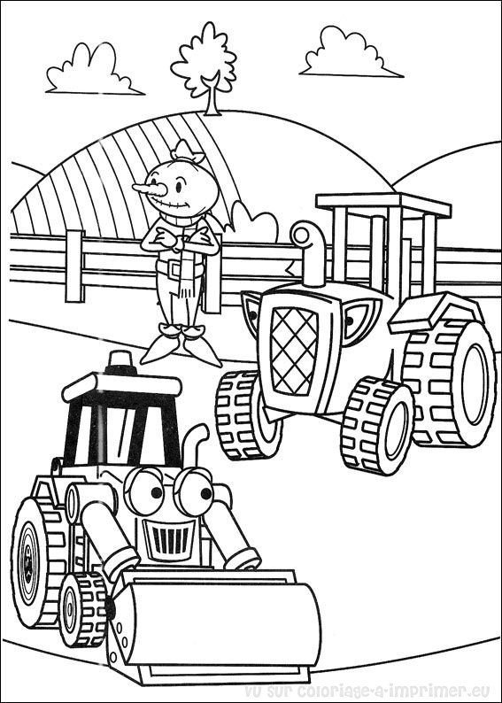 Malvorlage: Bob der Baumeister (Karikaturen) #33144 - Kostenlose Malvorlagen zum Ausdrucken