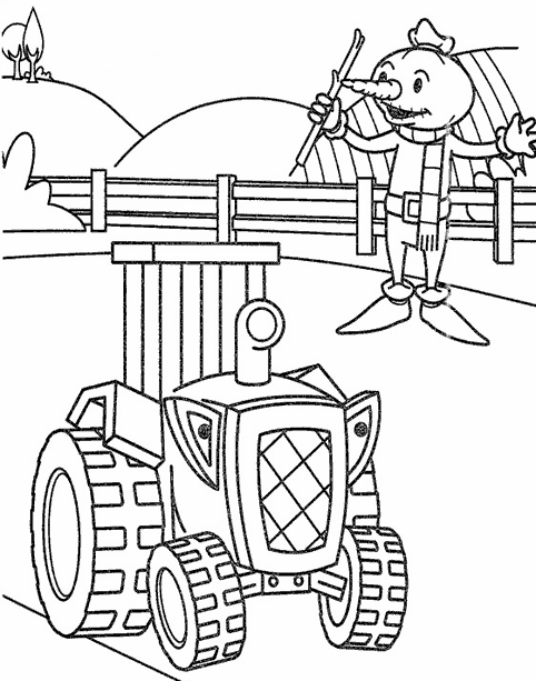 Malvorlage: Bob der Baumeister (Karikaturen) #33167 - Kostenlose Malvorlagen zum Ausdrucken
