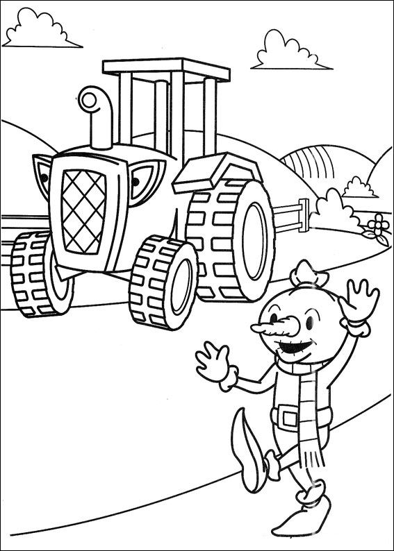 Malvorlage: Bob der Baumeister (Karikaturen) #33261 - Kostenlose Malvorlagen zum Ausdrucken