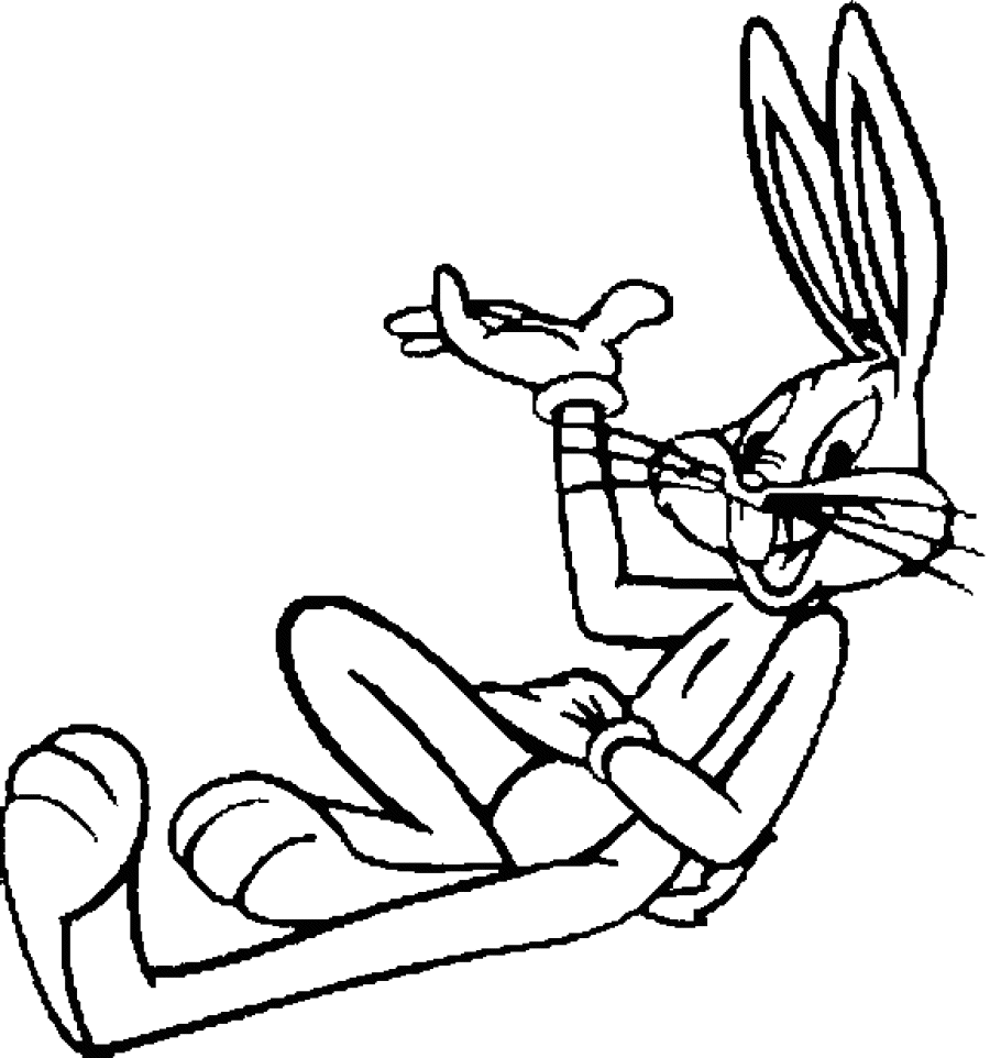 Malvorlage: Bugs Bunny (Karikaturen) #26309 - Kostenlose Malvorlagen zum Ausdrucken