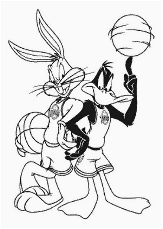 Malvorlage: Bugs Bunny (Karikaturen) #26314 - Kostenlose Malvorlagen zum Ausdrucken