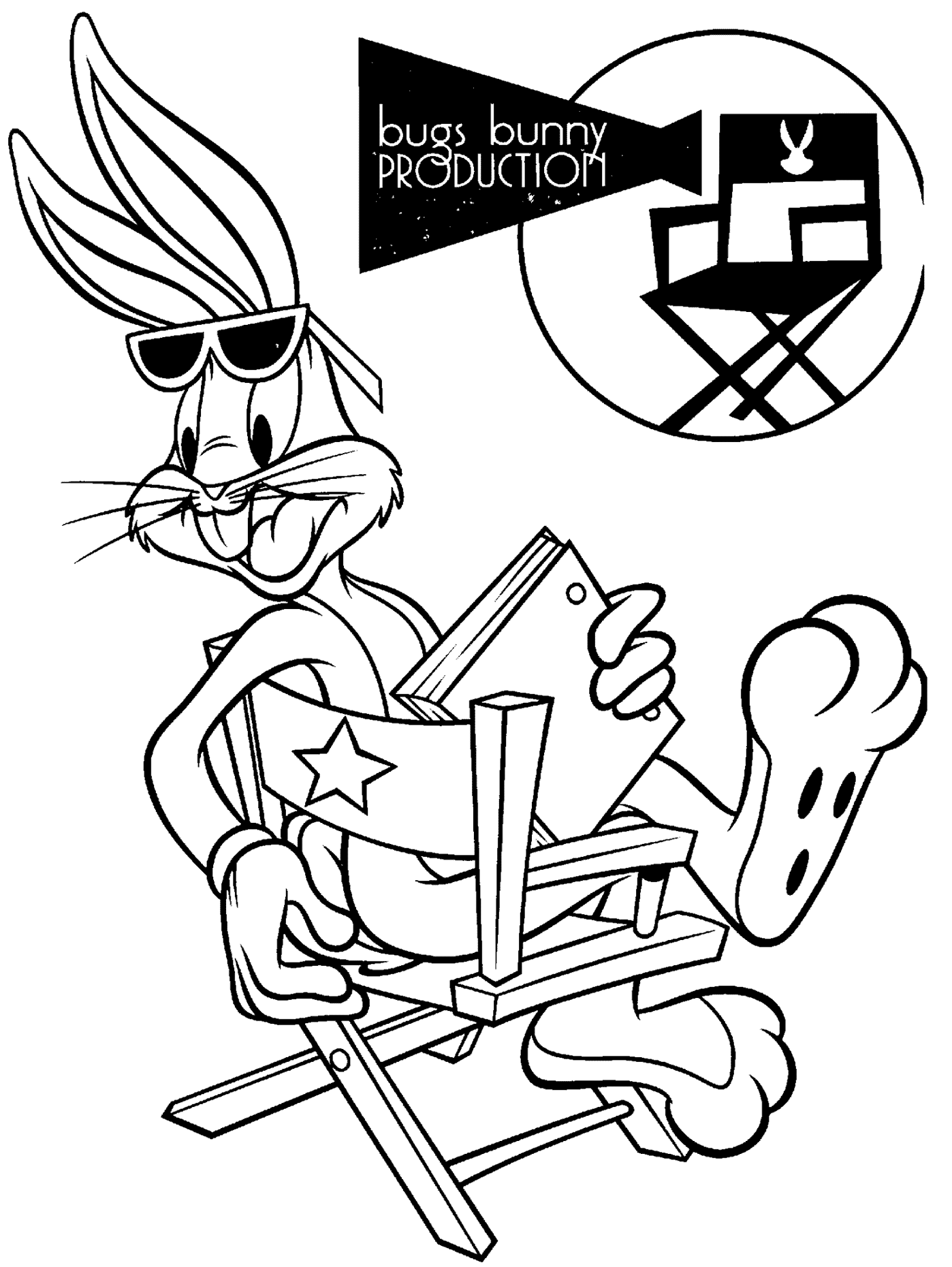 Malvorlage: Bugs Bunny (Karikaturen) #26317 - Kostenlose Malvorlagen zum Ausdrucken