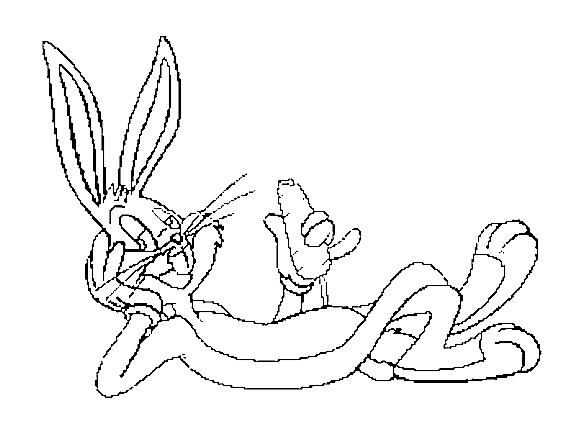Malvorlage: Bugs Bunny (Karikaturen) #26332 - Kostenlose Malvorlagen zum Ausdrucken