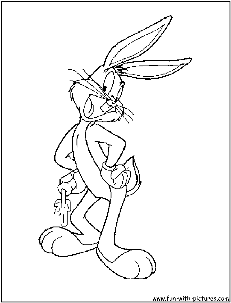 Malvorlage: Bugs Bunny (Karikaturen) #26333 - Kostenlose Malvorlagen zum Ausdrucken