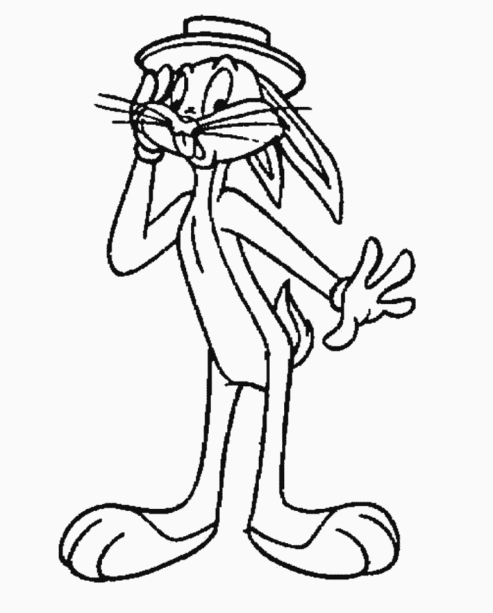 Malvorlage: Bugs Bunny (Karikaturen) #26339 - Kostenlose Malvorlagen zum Ausdrucken