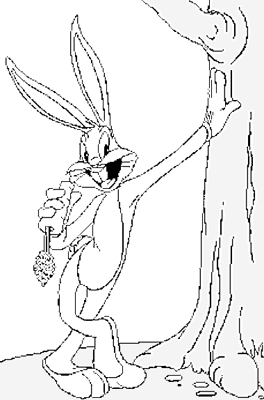 Malvorlage: Bugs Bunny (Karikaturen) #26346 - Kostenlose Malvorlagen zum Ausdrucken