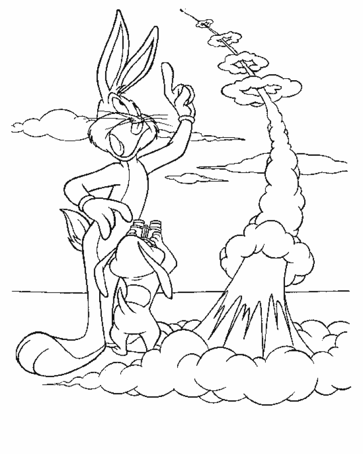 Malvorlage: Bugs Bunny (Karikaturen) #26351 - Kostenlose Malvorlagen zum Ausdrucken