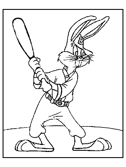 Malvorlage: Bugs Bunny (Karikaturen) #26364 - Kostenlose Malvorlagen zum Ausdrucken