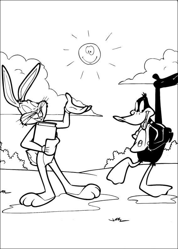 Malvorlage: Bugs Bunny (Karikaturen) #26366 - Kostenlose Malvorlagen zum Ausdrucken