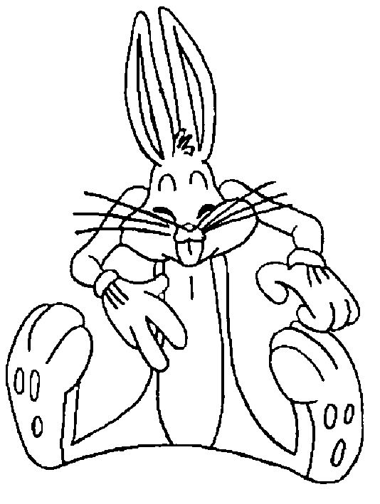 Malvorlage: Bugs Bunny (Karikaturen) #26397 - Kostenlose Malvorlagen zum Ausdrucken