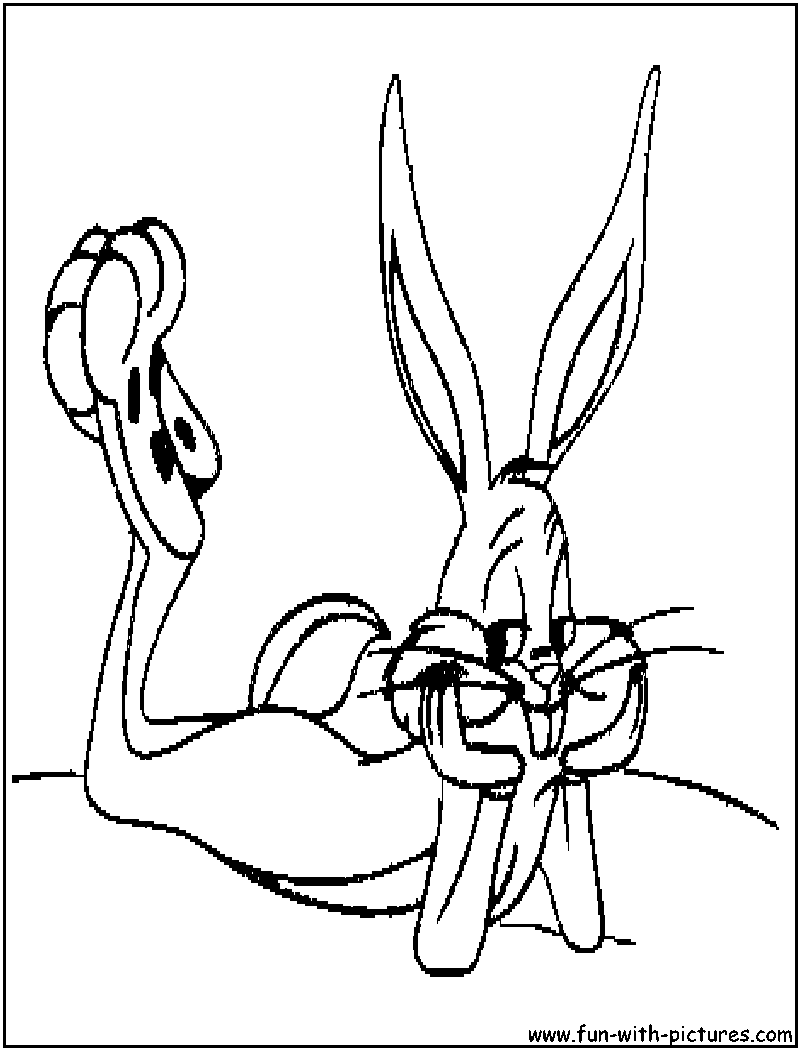 Malvorlage: Bugs Bunny (Karikaturen) #26403 - Kostenlose Malvorlagen zum Ausdrucken