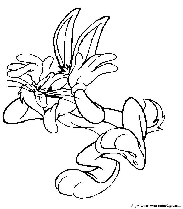 Malvorlage: Bugs Bunny (Karikaturen) #26432 - Kostenlose Malvorlagen zum Ausdrucken
