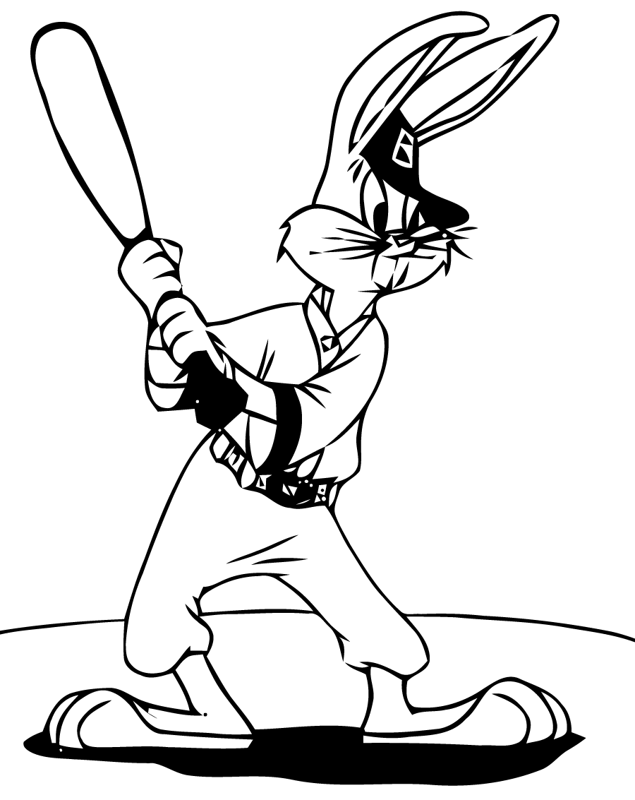 Malvorlage: Bugs Bunny (Karikaturen) #26453 - Kostenlose Malvorlagen zum Ausdrucken
