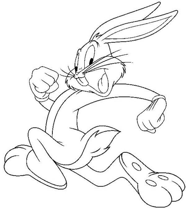Malvorlage: Bugs Bunny (Karikaturen) #26464 - Kostenlose Malvorlagen zum Ausdrucken