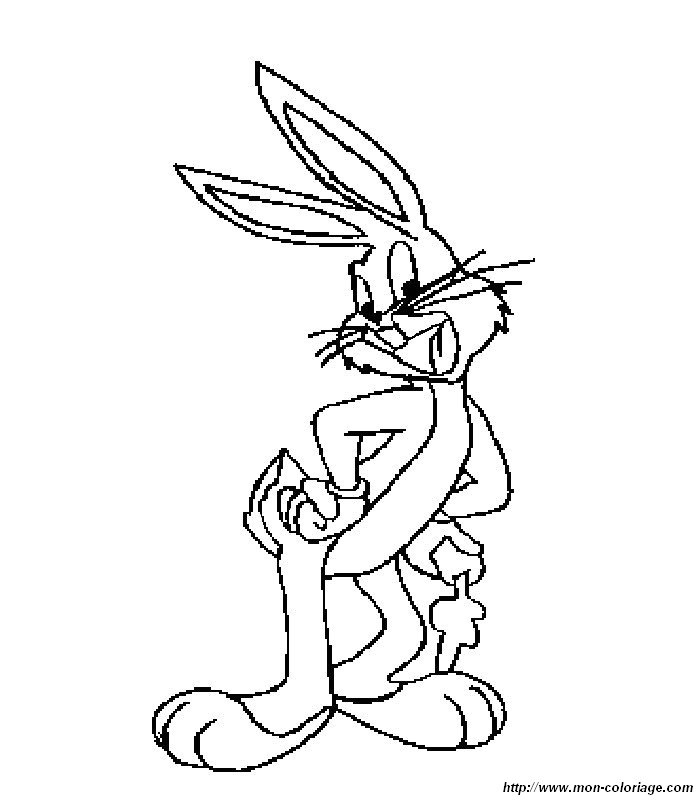 Malvorlage: Bugs Bunny (Karikaturen) #26474 - Kostenlose Malvorlagen zum Ausdrucken