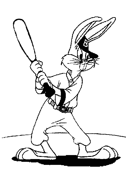 Malvorlage: Bugs Bunny (Karikaturen) #26491 - Kostenlose Malvorlagen zum Ausdrucken