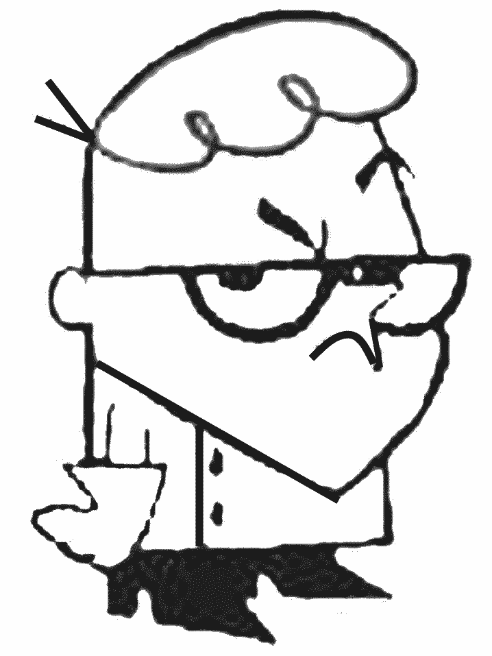 Malvorlage: Dexters Labor (Karikaturen) #50460 - Kostenlose Malvorlagen zum Ausdrucken