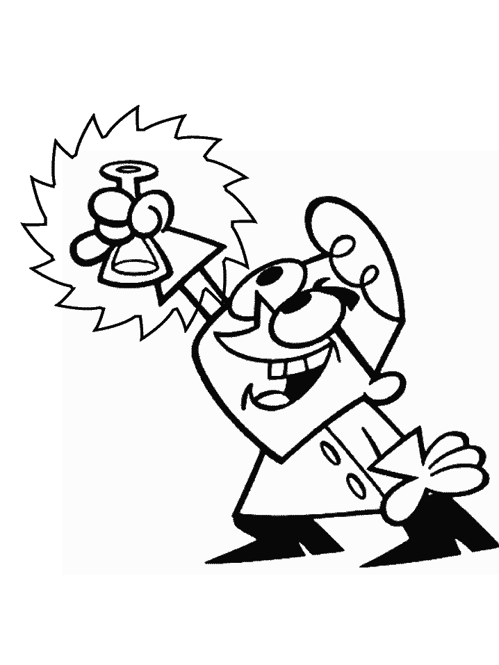 Malvorlage: Dexters Labor (Karikaturen) #50742 - Kostenlose Malvorlagen zum Ausdrucken