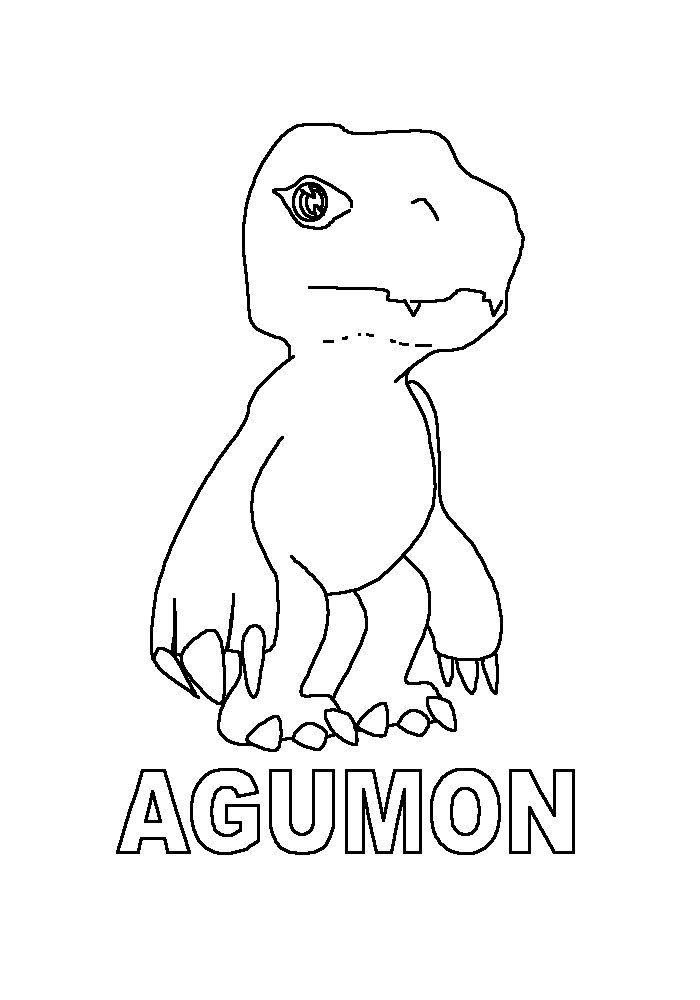 Malvorlage: Digimon (Karikaturen) #51455 - Kostenlose Malvorlagen zum Ausdrucken