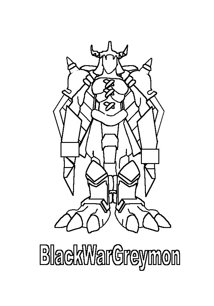 Malvorlage: Digimon (Karikaturen) #51461 - Kostenlose Malvorlagen zum Ausdrucken