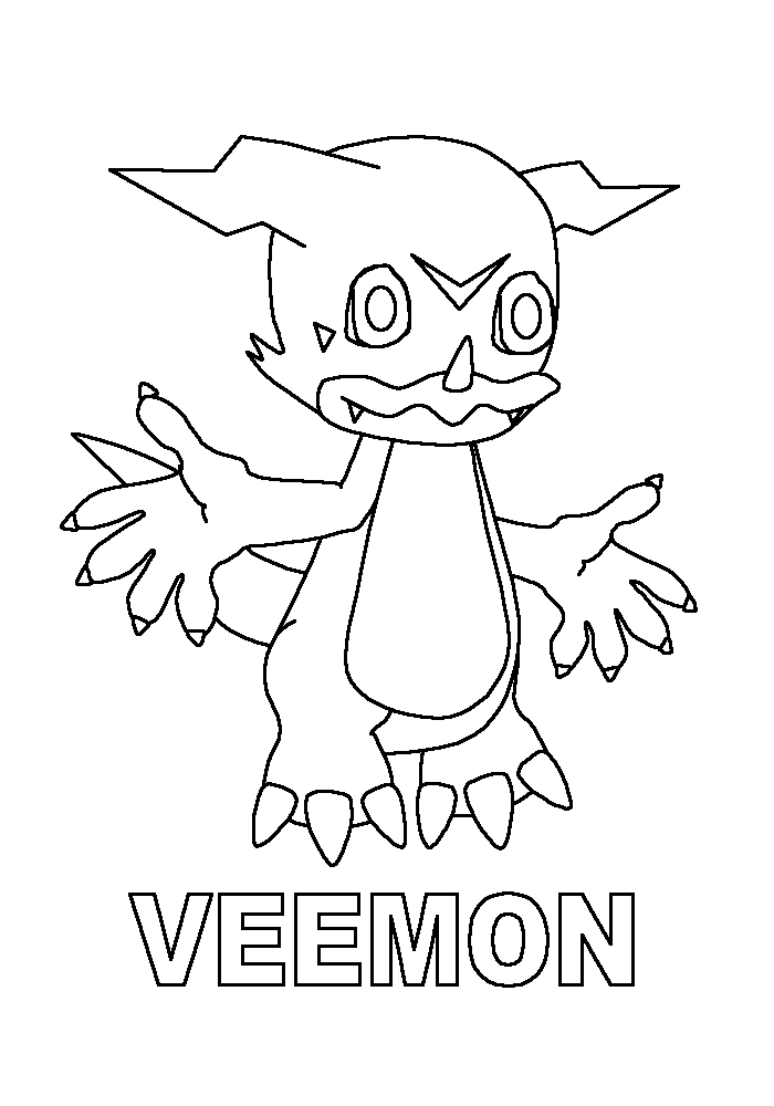 Malvorlage: Digimon (Karikaturen) #51490 - Kostenlose Malvorlagen zum Ausdrucken