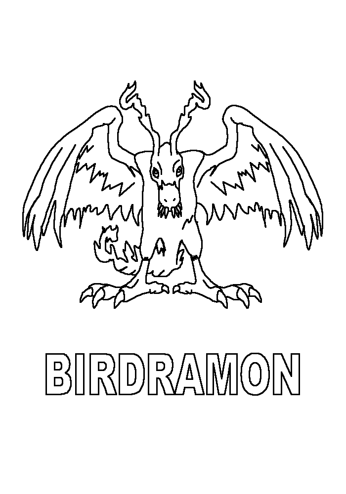 Malvorlage: Digimon (Karikaturen) #51660 - Kostenlose Malvorlagen zum Ausdrucken