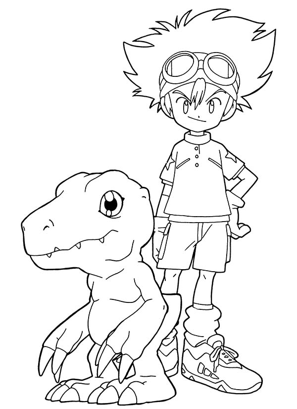 Malvorlage: Digimon (Karikaturen) #51699 - Kostenlose Malvorlagen zum Ausdrucken