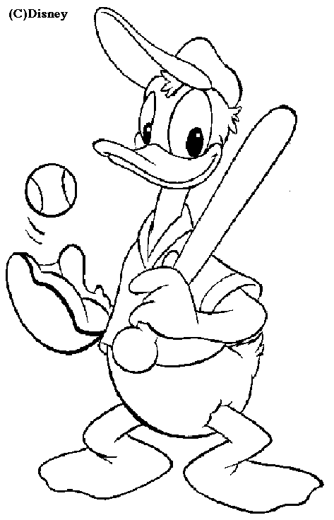 Malvorlage: Donald Duck (Karikaturen) #30123 - Kostenlose Malvorlagen zum Ausdrucken