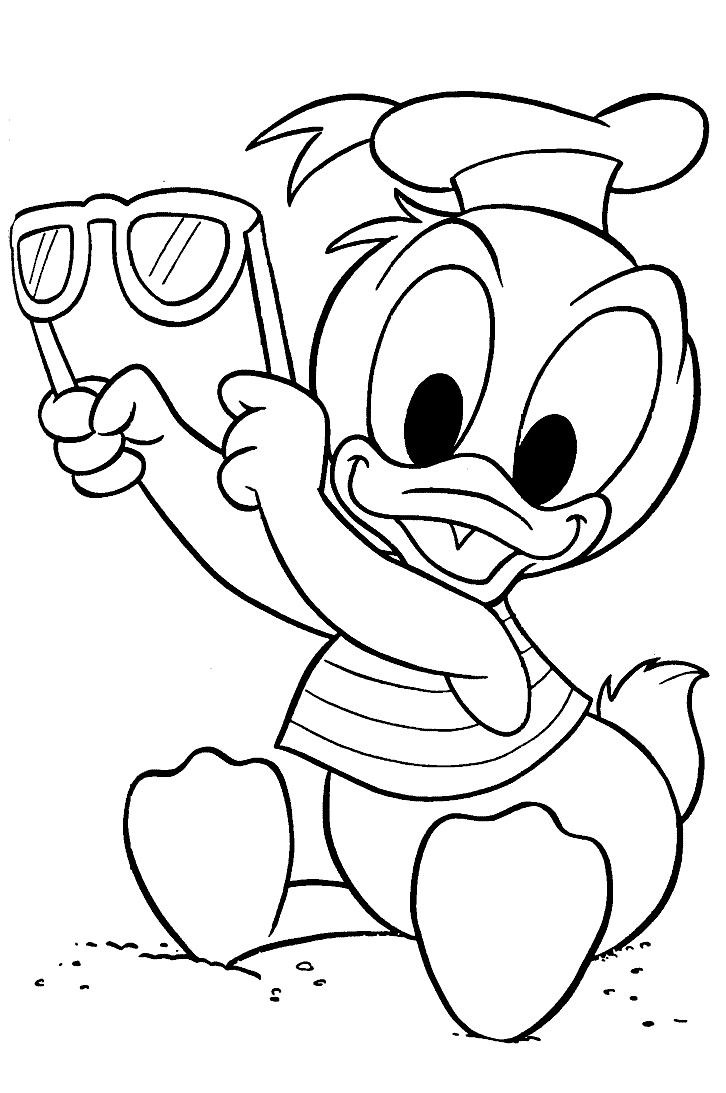 Malvorlage: Donald Duck (Karikaturen) #30124 - Kostenlose Malvorlagen zum Ausdrucken