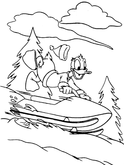 Malvorlage: Donald Duck (Karikaturen) #30151 - Kostenlose Malvorlagen zum Ausdrucken