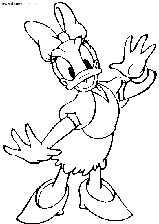 Malvorlage: Donald Duck (Karikaturen) #30201 - Kostenlose Malvorlagen zum Ausdrucken