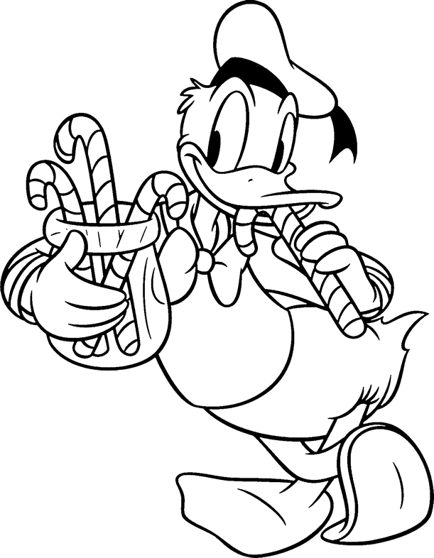 Malvorlage: Donald Duck (Karikaturen) #30225 - Kostenlose Malvorlagen zum Ausdrucken