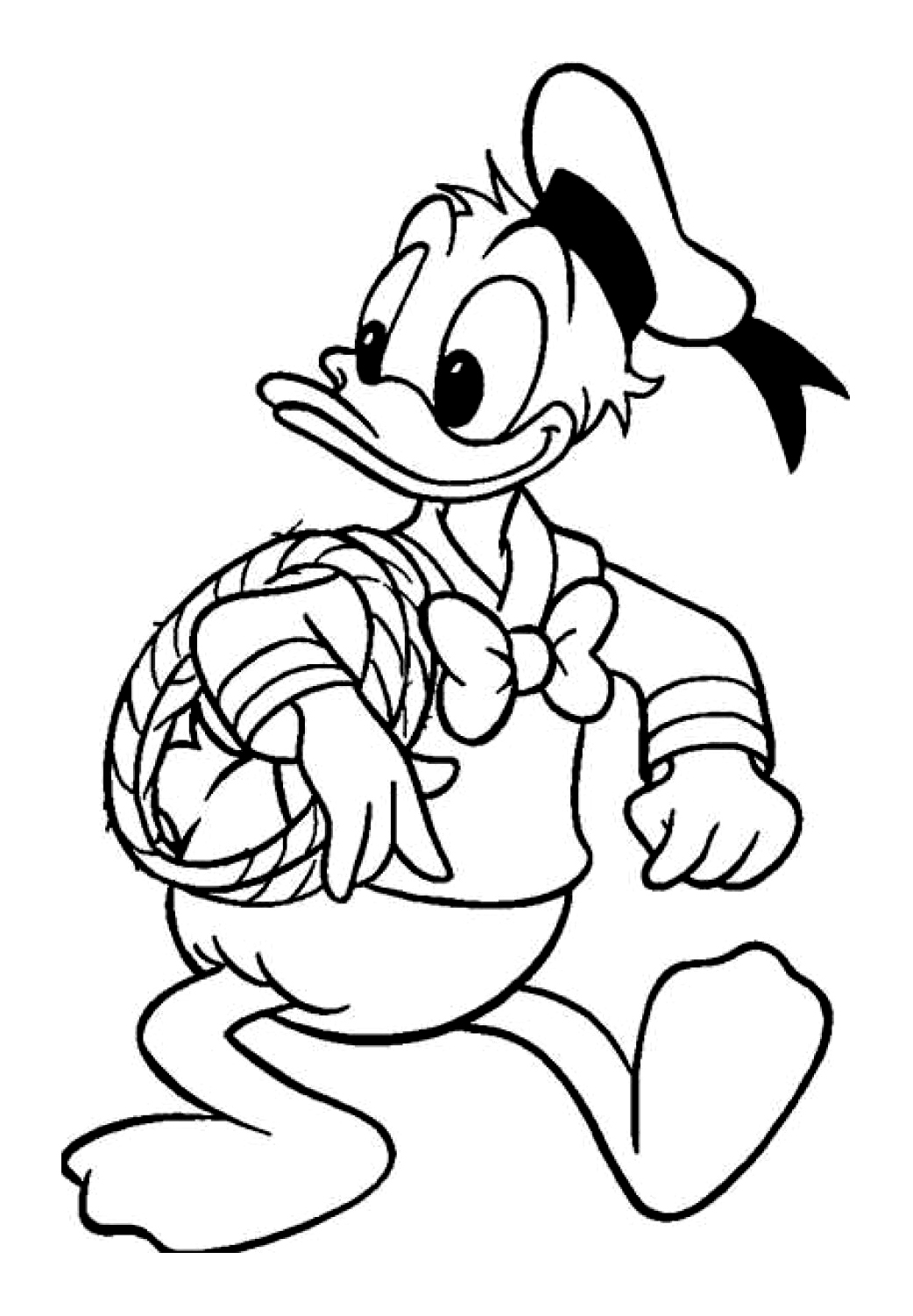 Malvorlage: Donald Duck (Karikaturen) #30272 - Kostenlose Malvorlagen zum Ausdrucken