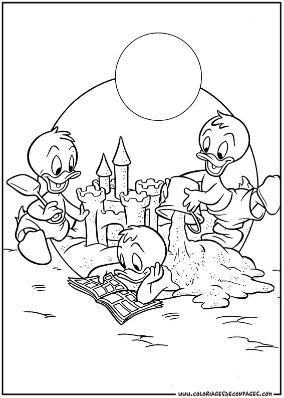 Malvorlage: Donald Duck (Karikaturen) #30361 - Kostenlose Malvorlagen zum Ausdrucken
