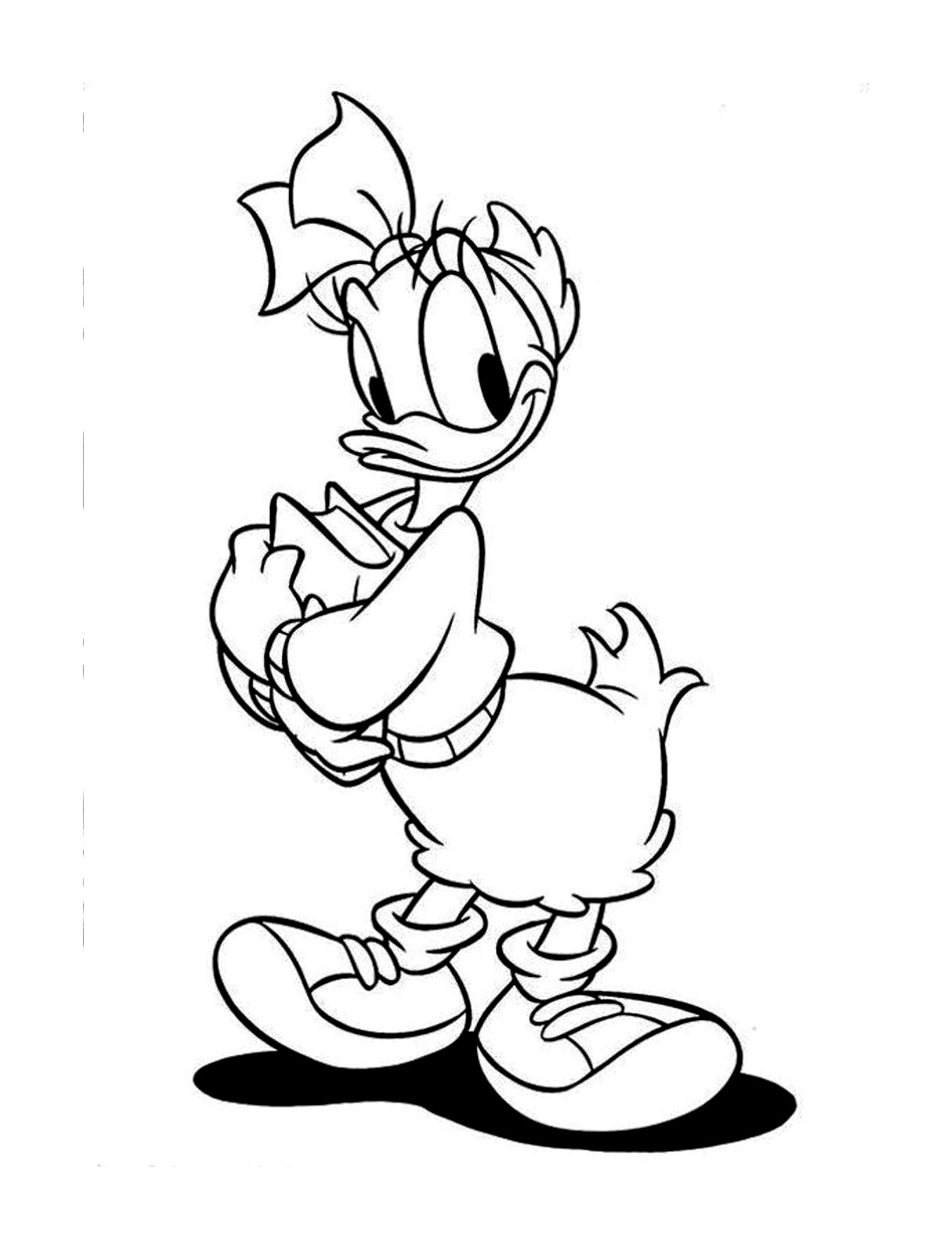 Malvorlage: Donald Duck (Karikaturen) #30398 - Kostenlose Malvorlagen zum Ausdrucken