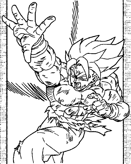 Malvorlage: Dragon Ball Z (Karikaturen) #38529 - Kostenlose Malvorlagen zum Ausdrucken