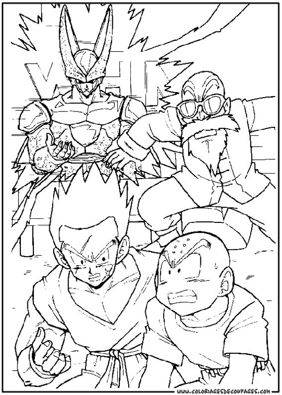 Malvorlage: Dragon Ball Z (Karikaturen) #38599 - Kostenlose Malvorlagen zum Ausdrucken
