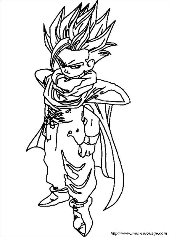 Malvorlage: Dragon Ball Z (Karikaturen) #38710 - Kostenlose Malvorlagen zum Ausdrucken