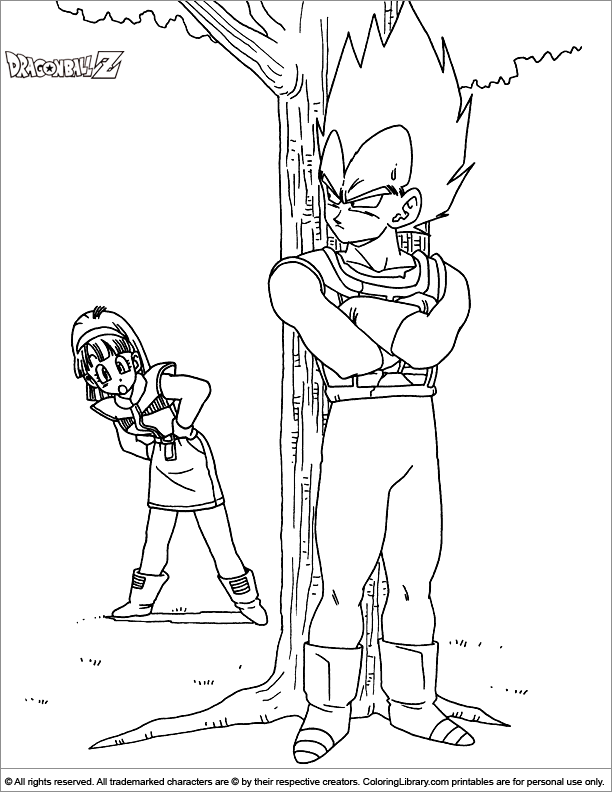 Malvorlage: Dragon Ball Z (Karikaturen) #38750 - Kostenlose Malvorlagen zum Ausdrucken
