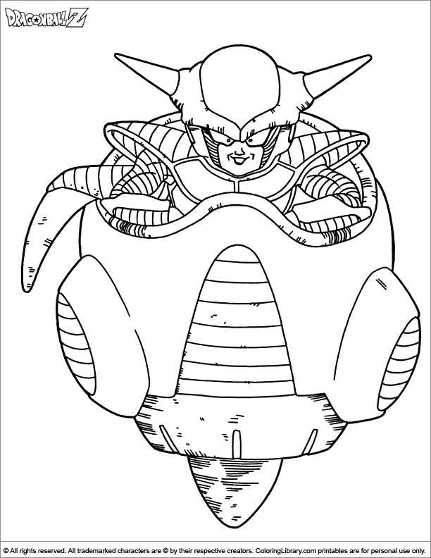 Malvorlage: Dragon Ball Z (Karikaturen) #38762 - Kostenlose Malvorlagen zum Ausdrucken