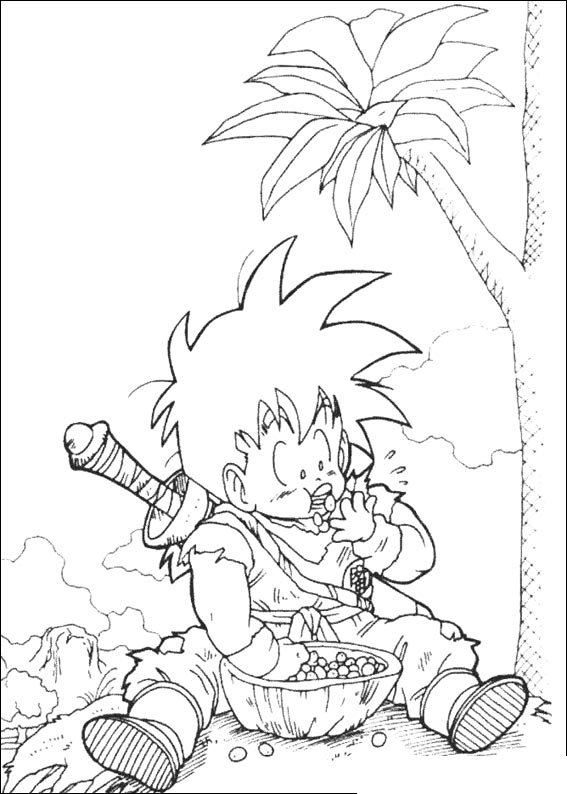 Malvorlage: Dragon Ball Z (Karikaturen) #38772 - Kostenlose Malvorlagen zum Ausdrucken