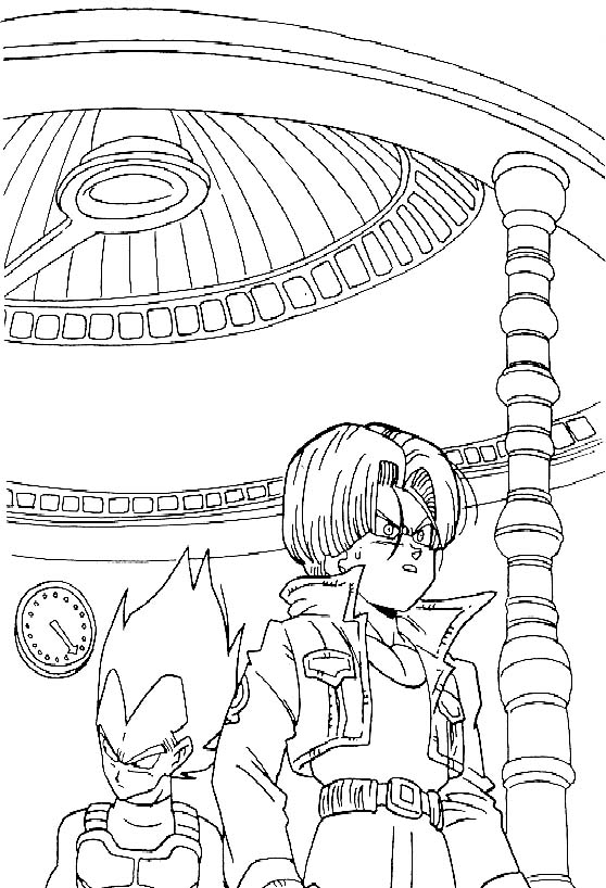 Malvorlage: Dragon Ball Z (Karikaturen) #38809 - Kostenlose Malvorlagen zum Ausdrucken