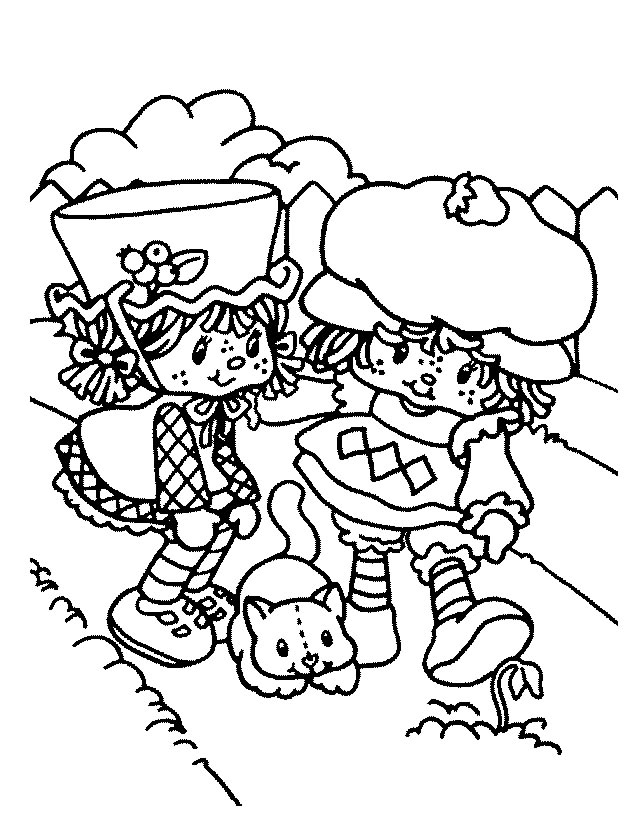 Malvorlage: Erdbeer-Shortcake / Erdbeere (Karikaturen) #35543 - Kostenlose Malvorlagen zum Ausdrucken