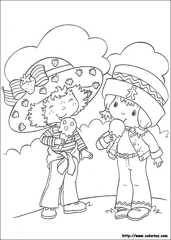 Malvorlage: Erdbeer-Shortcake / Erdbeere (Karikaturen) #35556 - Kostenlose Malvorlagen zum Ausdrucken